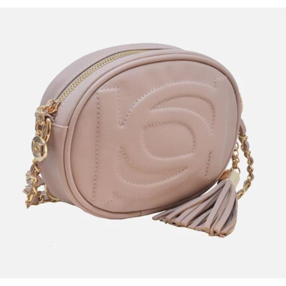 BeBe Women Purse TAYRN ROUND CROSSBODY Authentic Mauve Color New with tags
